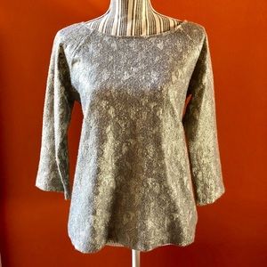 Banana Republic Three Quarter Sleeve Sweater/Top